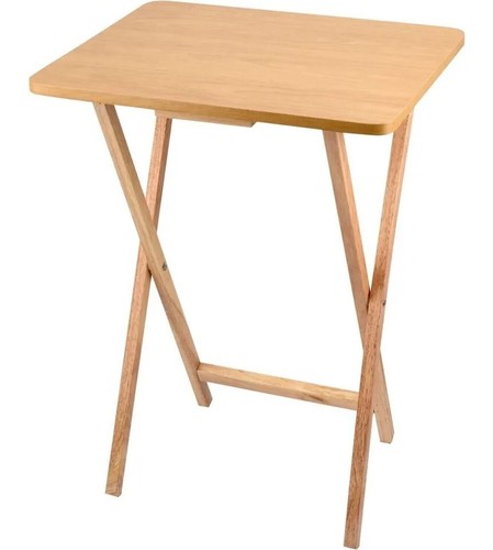 Small folding wooden table - small, tv