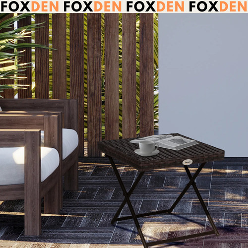 Coffee table rattan folding - coffee,