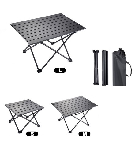 Folding camping table - camping, portable