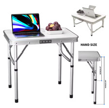 Side Table Small Folding TV