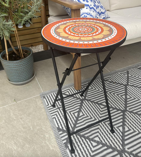 Round bistro table small - bistro,