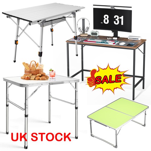 Portable folding camping table - camping,