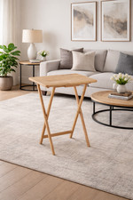 Small Folding Rubberwood TV