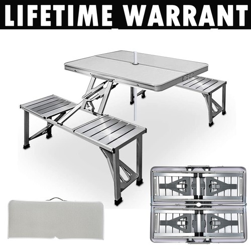 Aluminium folding portable - aluminium,