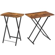 HOOBRO Folding TV Tray Side